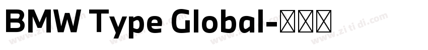 BMW Type Global字体转换